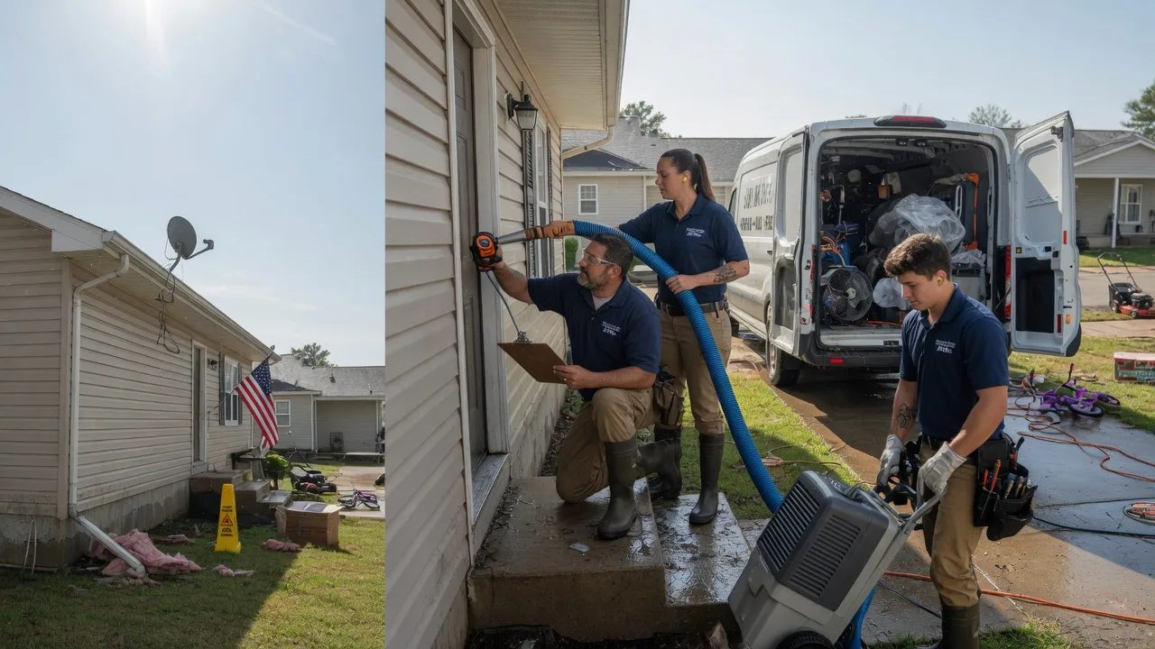 Ceiling Water Damage Restoration in Cameron, OH near me